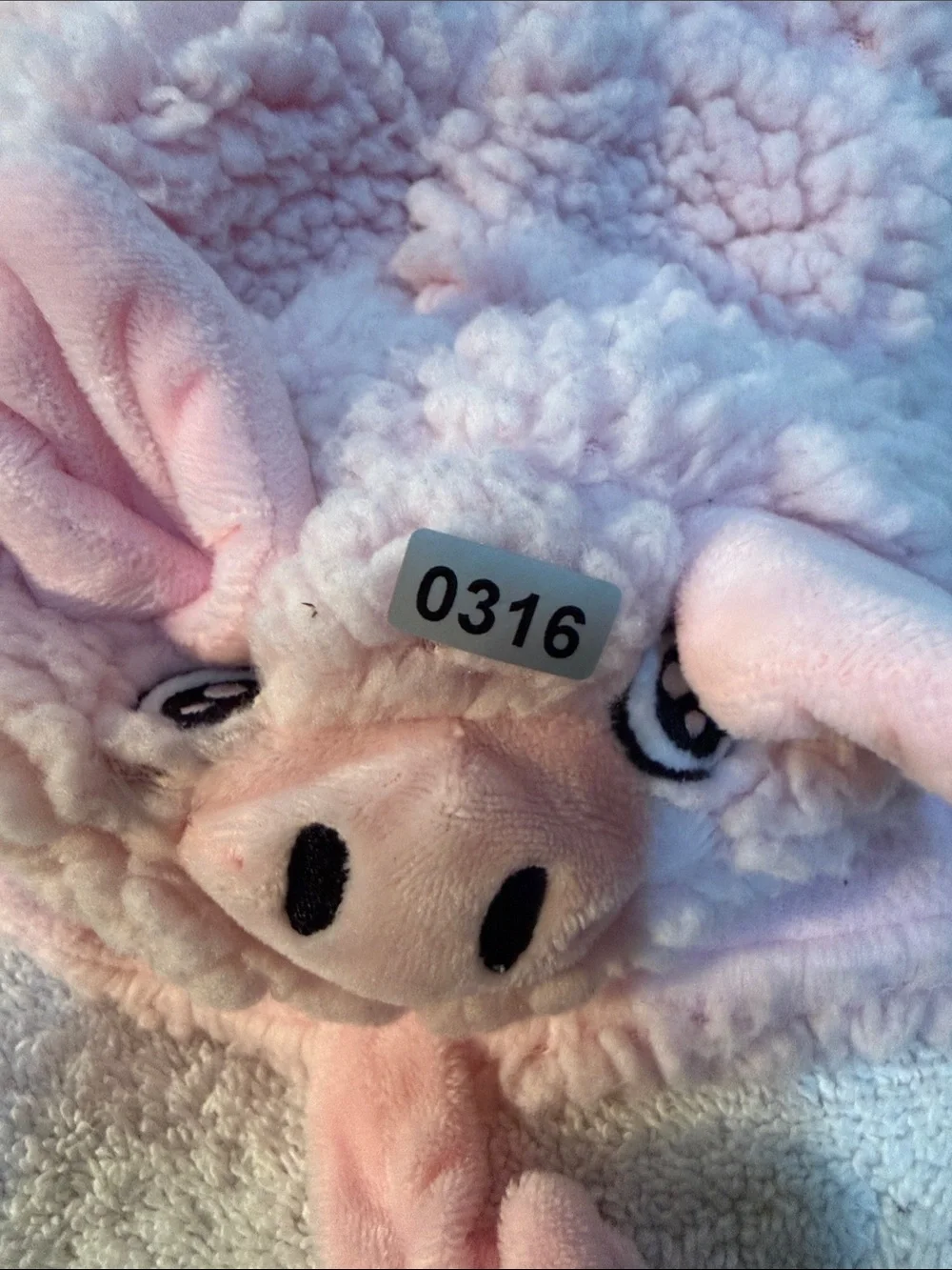 Dog Coat/costume Plush Pink Pig Hooded